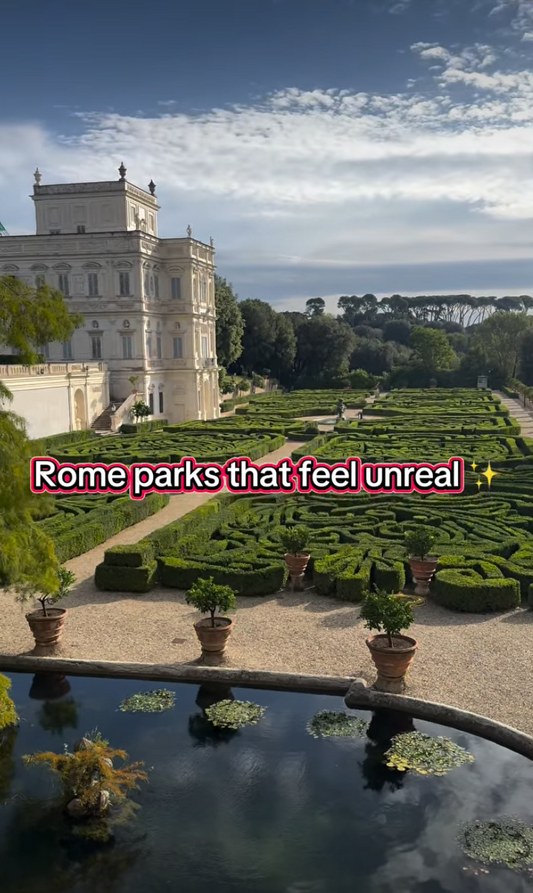 Rome Parks That Feel Unreal