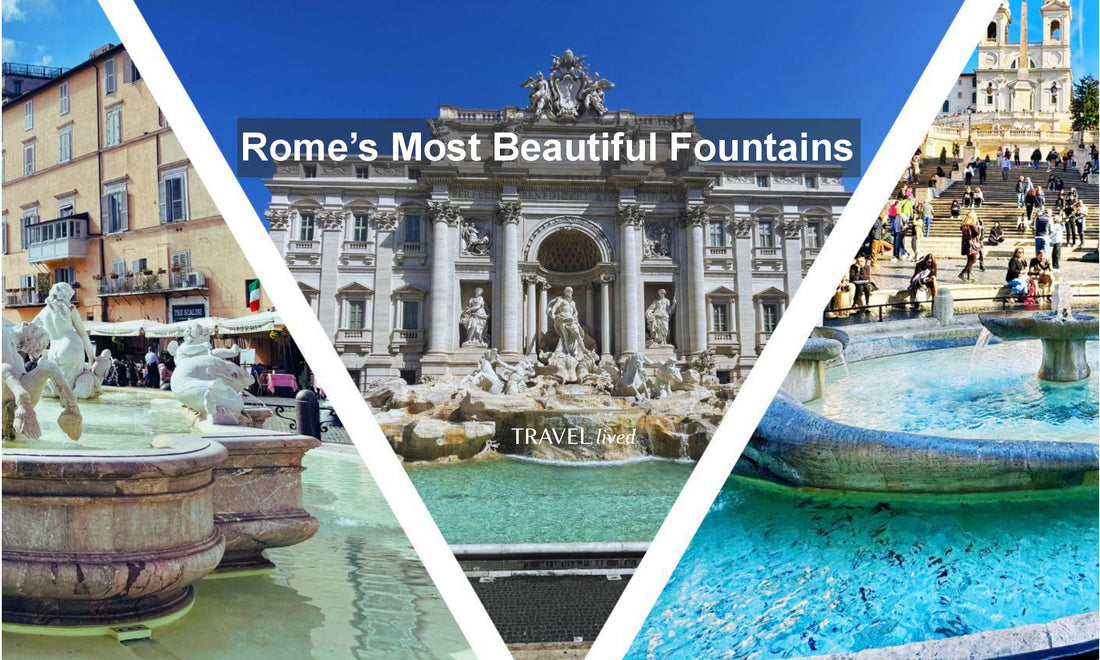 Rome’s Most Beautiful Fountains: A Walking Route Beyond Trevi Fountain
