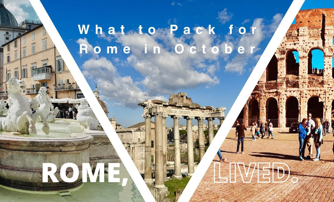 What to Pack for Rome in October: What You Actually Need