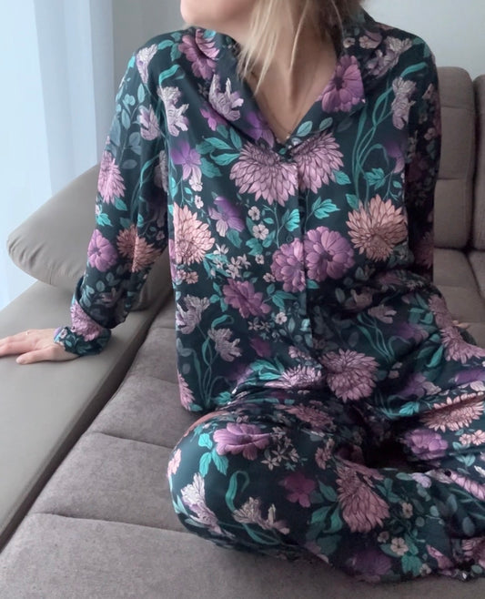 Lisbon Satin Loungewear Set