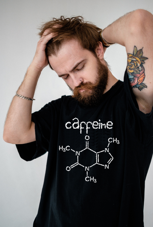 Caffeine Molecule T shirt l Sweatshirt l Hoodie