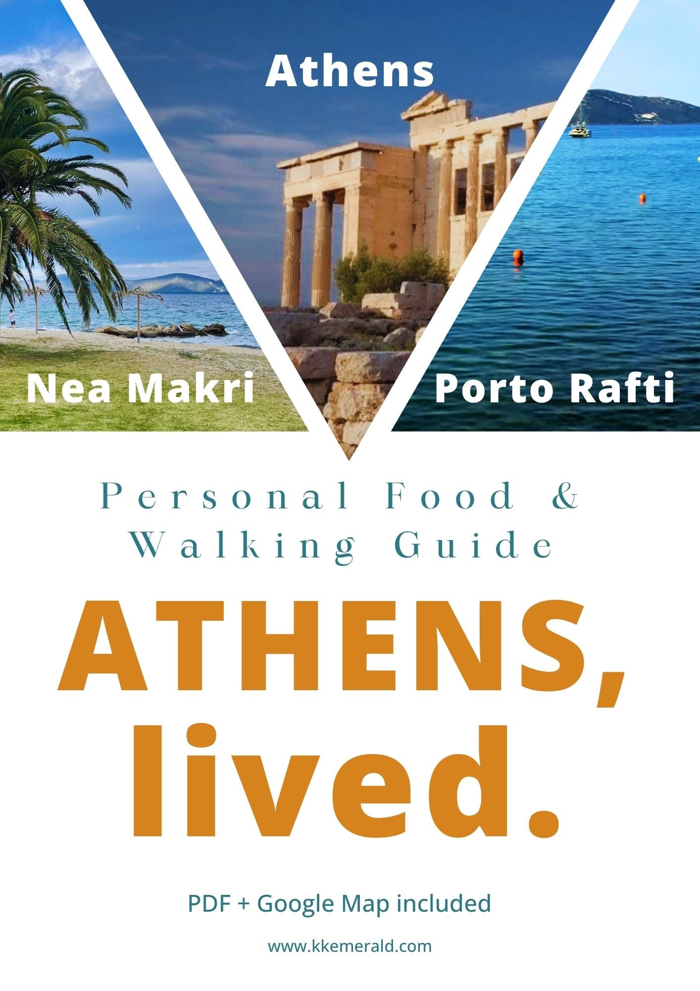 Athens, lived - Personal Food & Walking Guide + Google Map