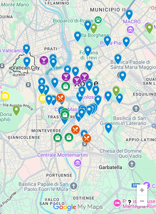 Rome, lived. Italy 🇮🇹 Google Map – Hidden Gems, Food & Must-See Spots