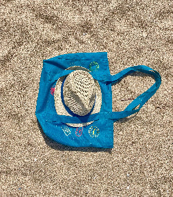 alt="Eco-friendly canvas cotton travel tote bag with durable handles, perfect for stylish adventures and globetrotting''