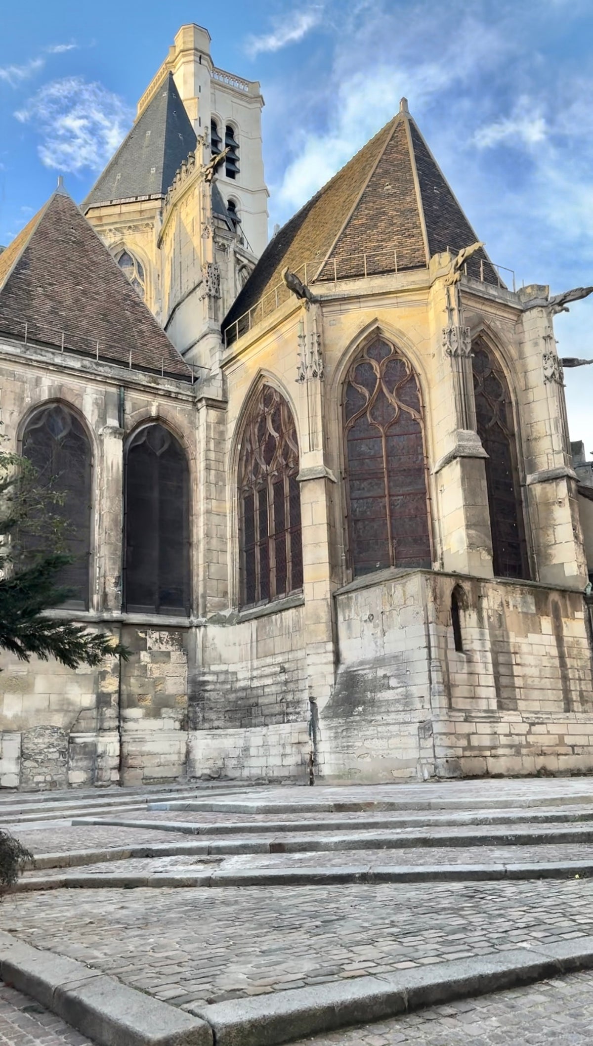Église Saint-Gervais a beautiful old photogenic square in paris france