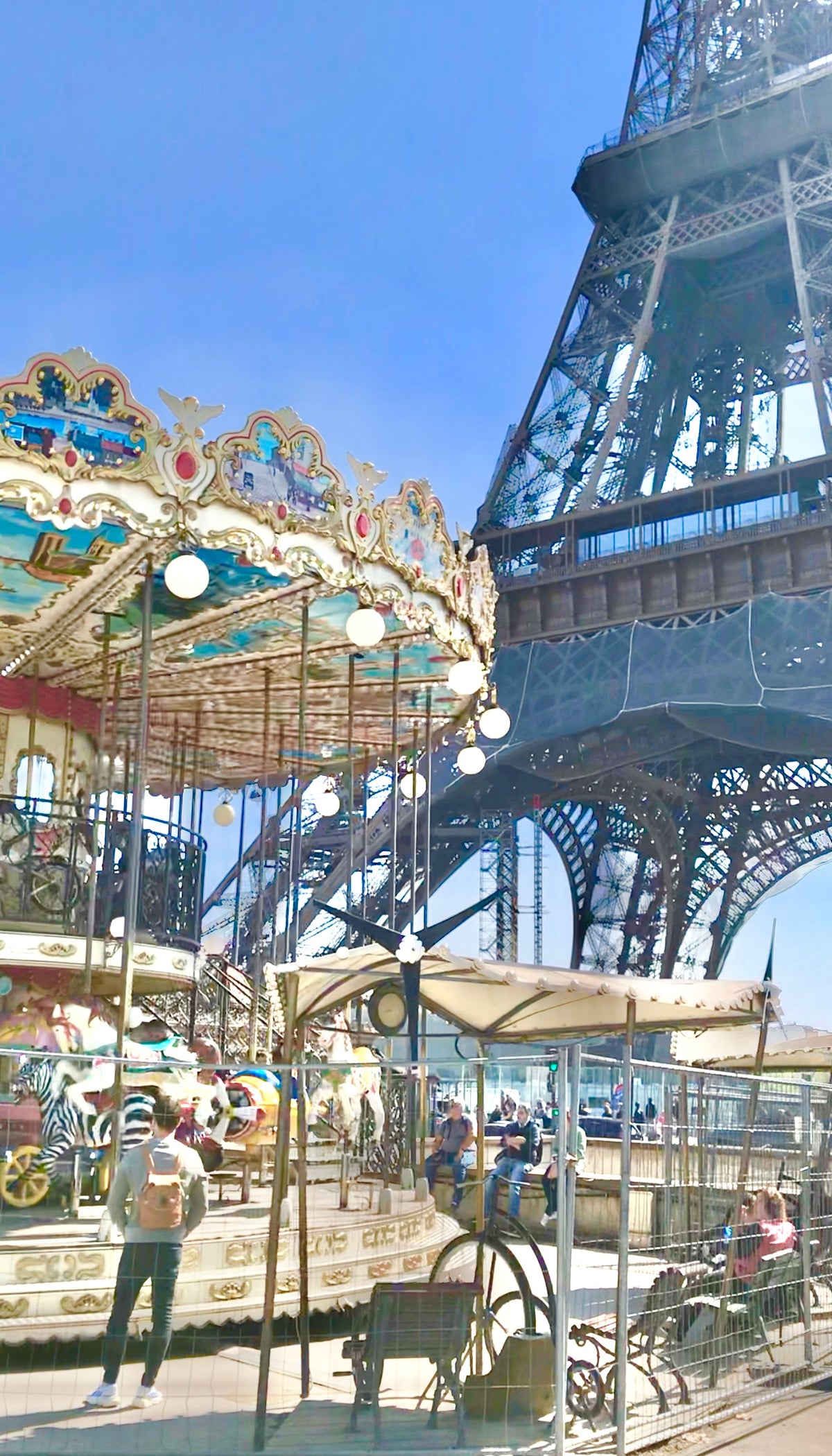 Eiffel tower paris france