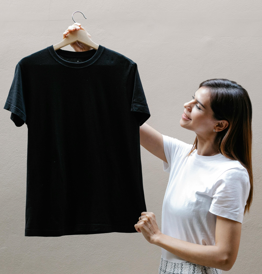Black & White Duo – Organic Cotton Tees