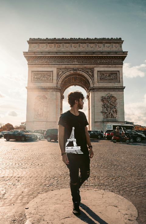 Paris Eiffel Tower T-shirt l Sweatshirt