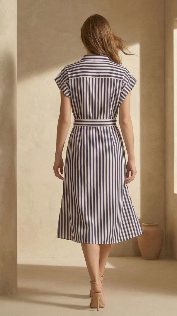 Riviera Midi Shirt Dress
