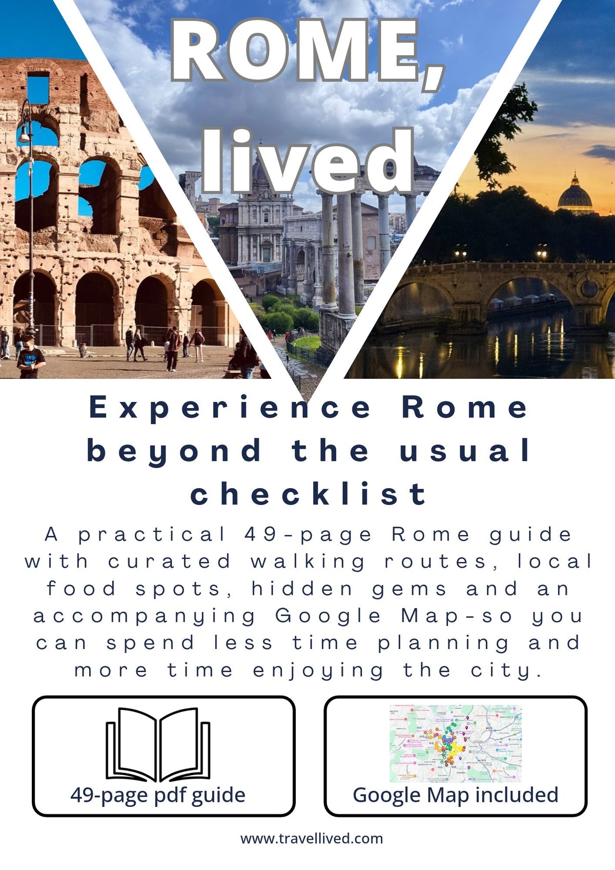 Personal Rome Guide + Google Map