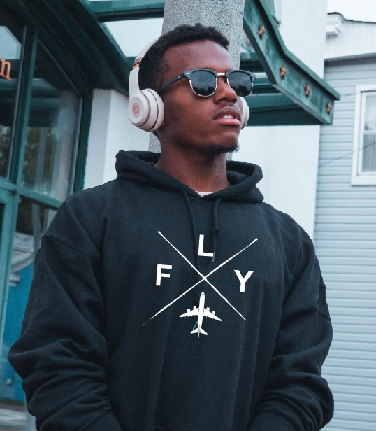 FLY Airplane T-shirt l Hoodie