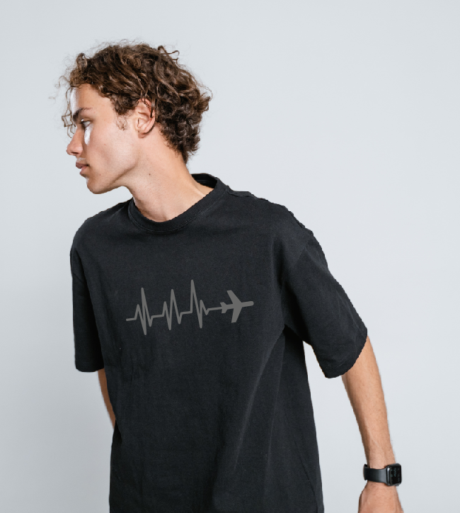 Airplane heartline T-shirt l Hoodie