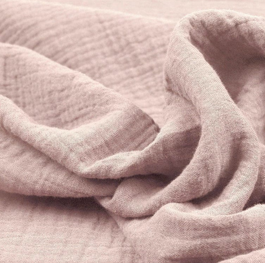 Manta de tiro Funda de cama de muselina de algodón orgánico y ecológico