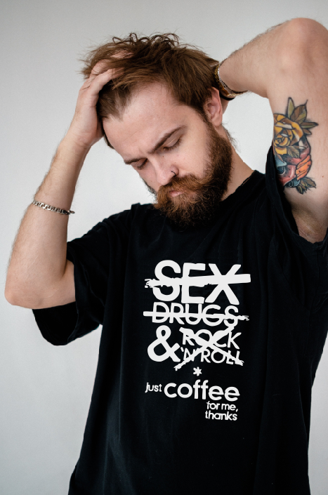Sex, Drugs, Rock n' Roll – Just Coffee for Me, Thanks T-shirt l Sweatshirt l Hoodie