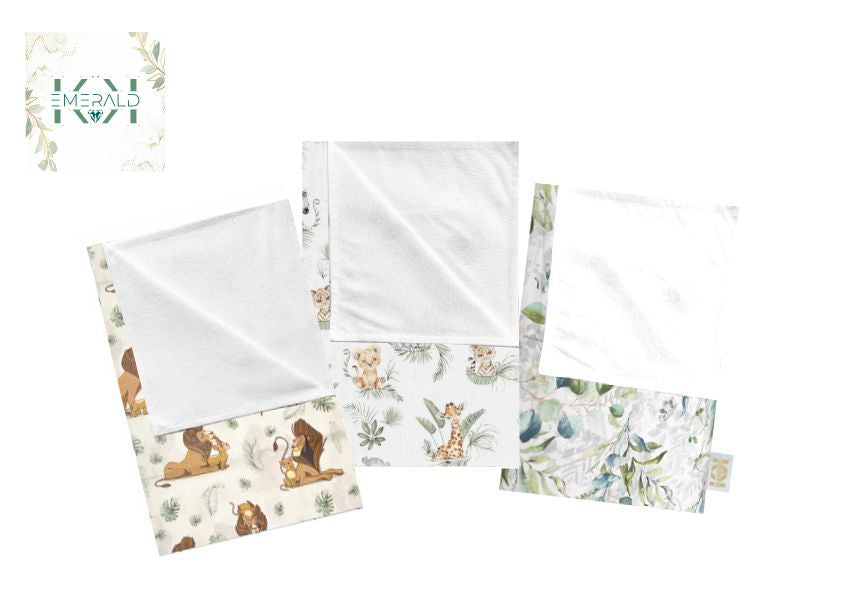 Set de regalo Baby Lion the Future King Body con manta Minky a juego l Sábanas impermeables Baby Shower set de regalo en caja
