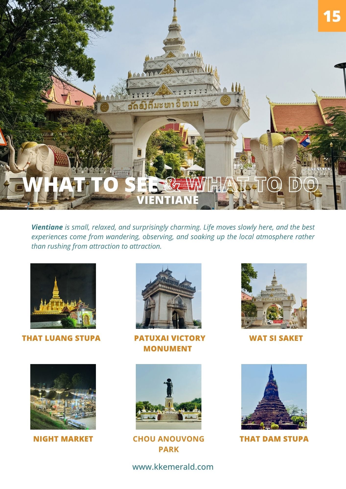 Laos, lived- Personal Food & What to See & Do Guide